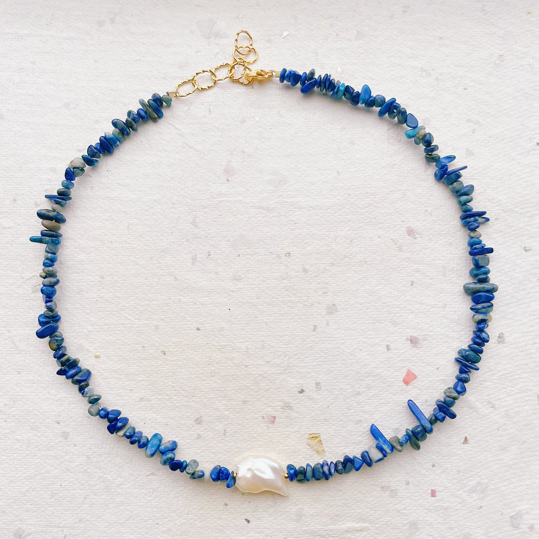 Journey Necklace - Lapis Lazuli