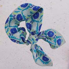 Load image into Gallery viewer, Silk Scarf Jaipur Blue
