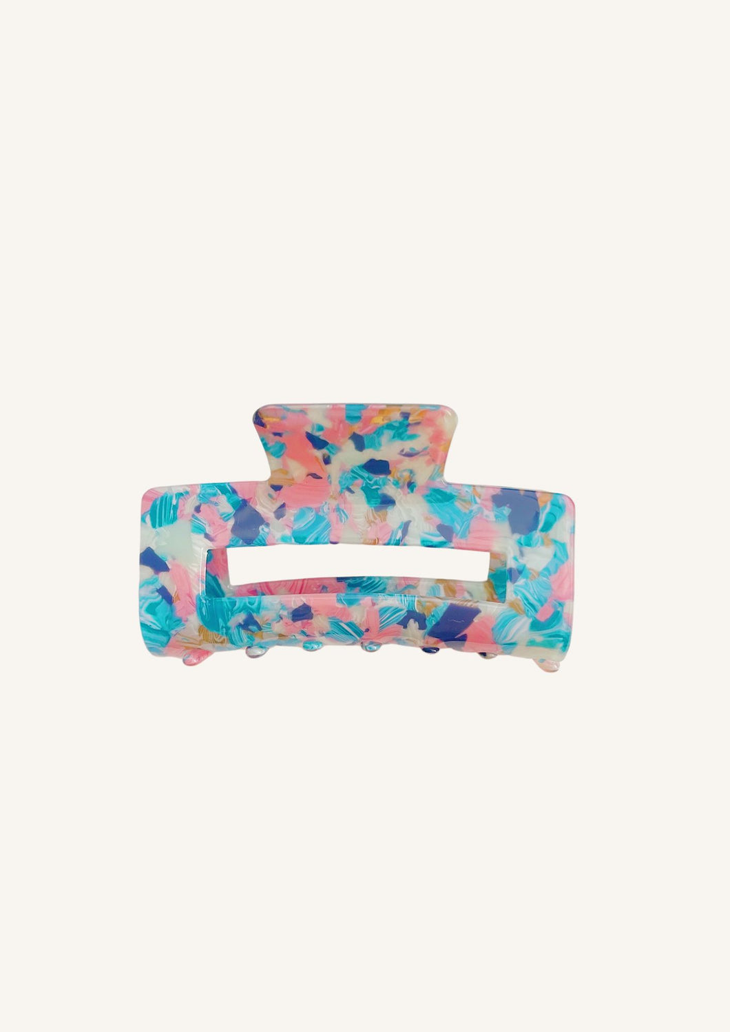 Hair Clip - Pink/Blue