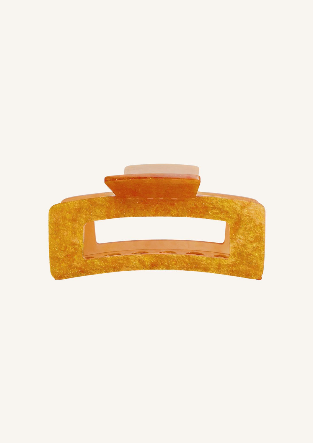 Hair Clip Golden - Caramel