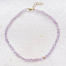 Load image into Gallery viewer, Amethyst moon Necklace
