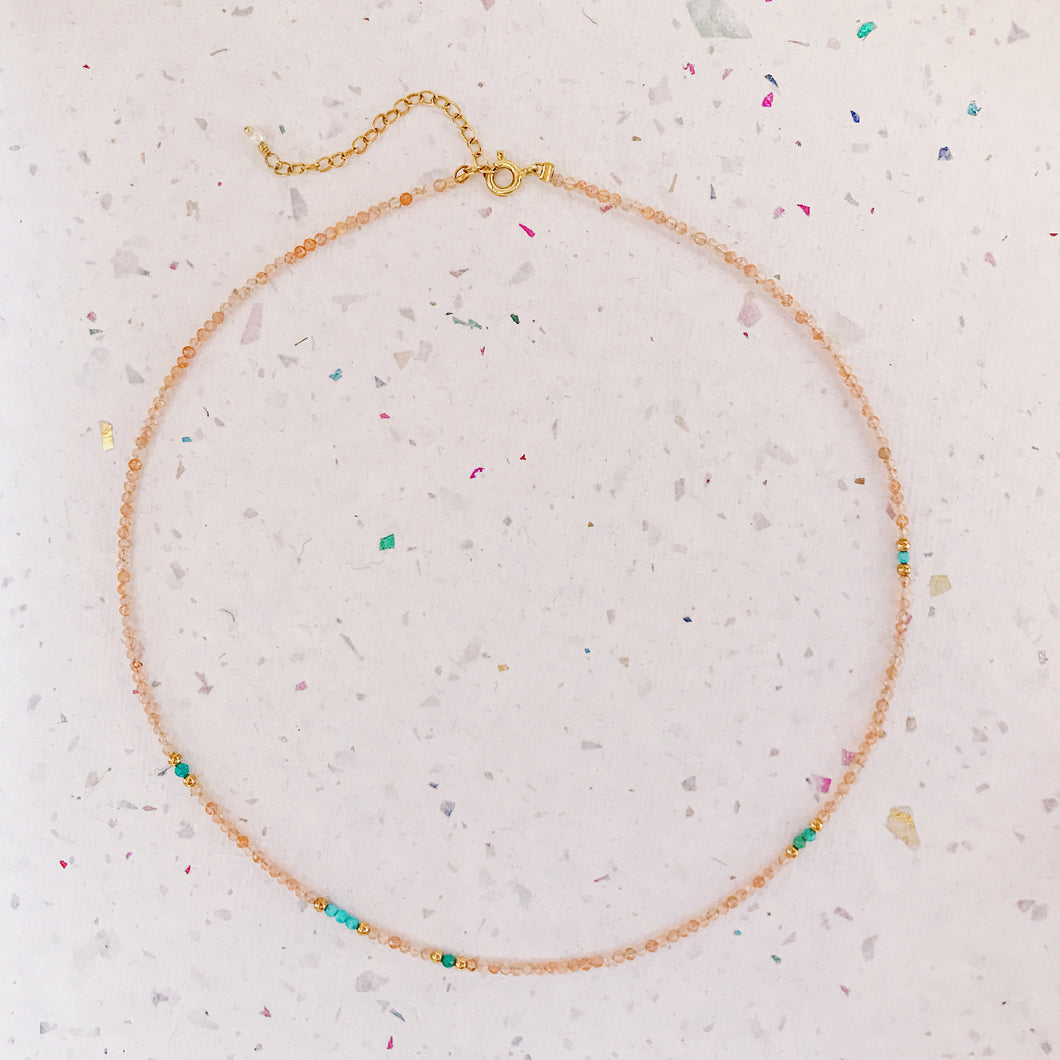 San Sebastian sunstone Necklace