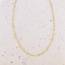 Load image into Gallery viewer, Menorca Yellow opal Necklace
