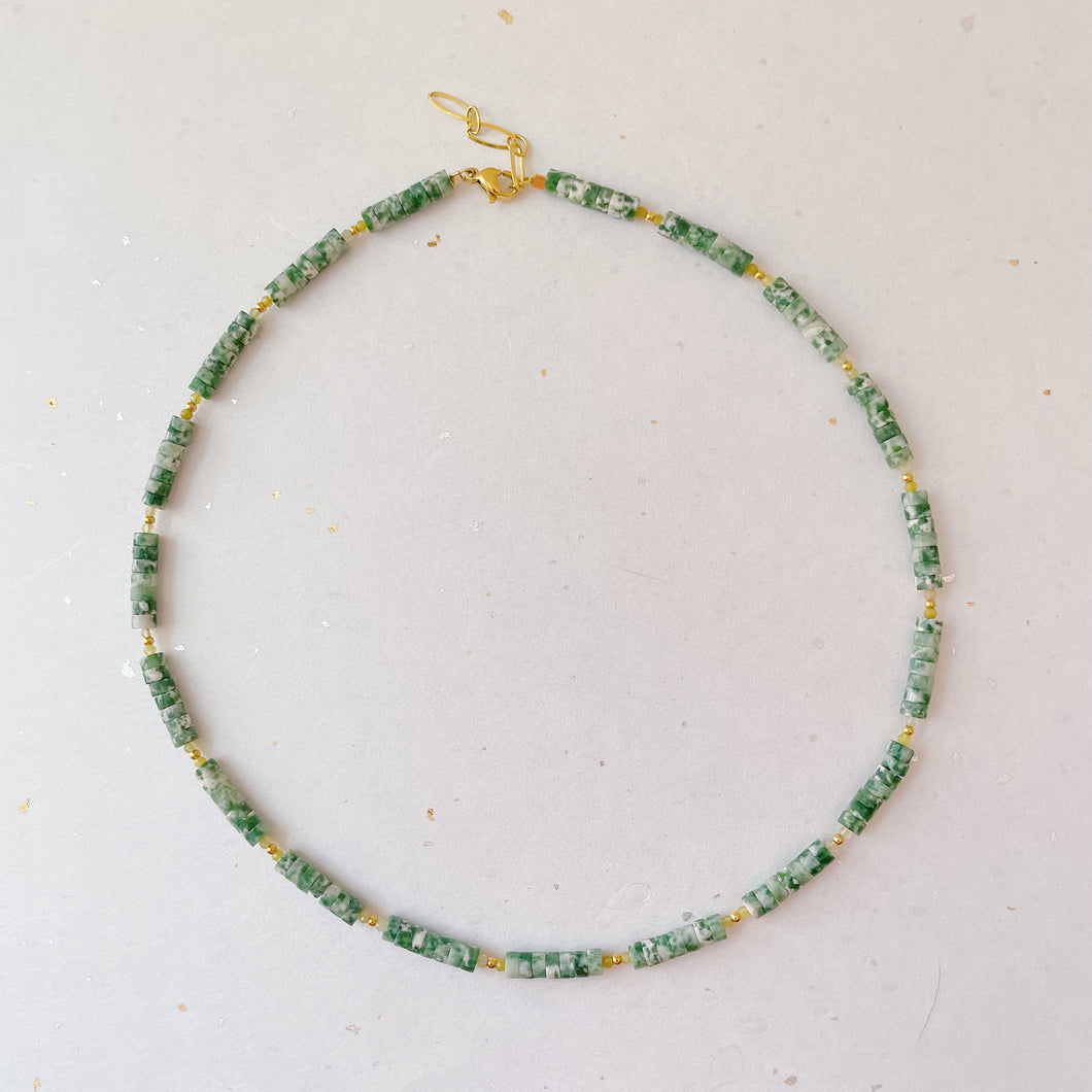 Boogie Necklace Marble Green