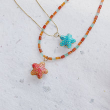 Load image into Gallery viewer, Starfish Charm blue

