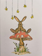 Load image into Gallery viewer, Christmas card Rabbit
