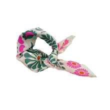 Load image into Gallery viewer, Silk Scarf Cosmos Creme
