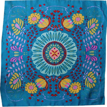 Load image into Gallery viewer, Silk Scarf Marushka Blue
