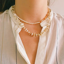 Load image into Gallery viewer, Sunrise pearl Necklace
